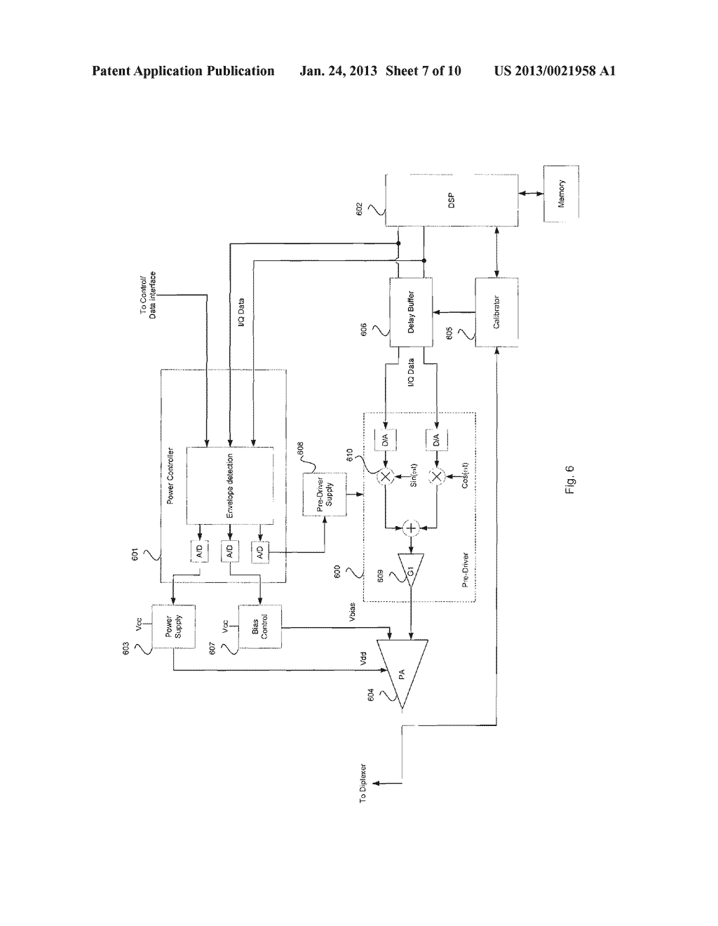 Method and System for Minimizing Power Consumption in a Communication     System - diagram, schematic, and image 08