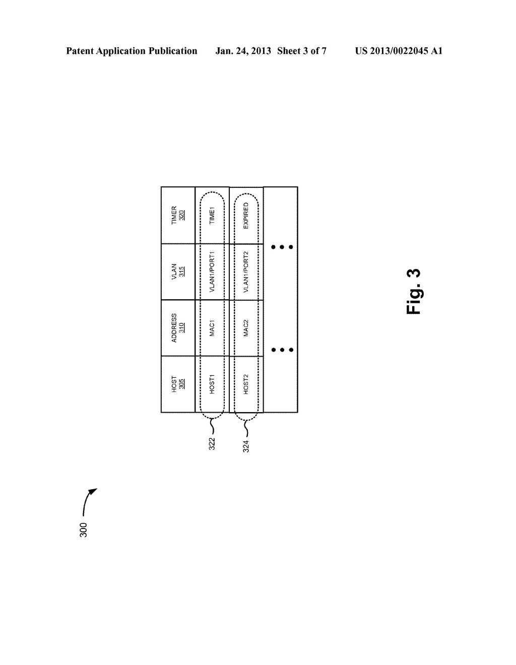 SCALABLE FORWARDING TABLE WITH OVERFLOW ADDRESS LEARNING - diagram, schematic, and image 04