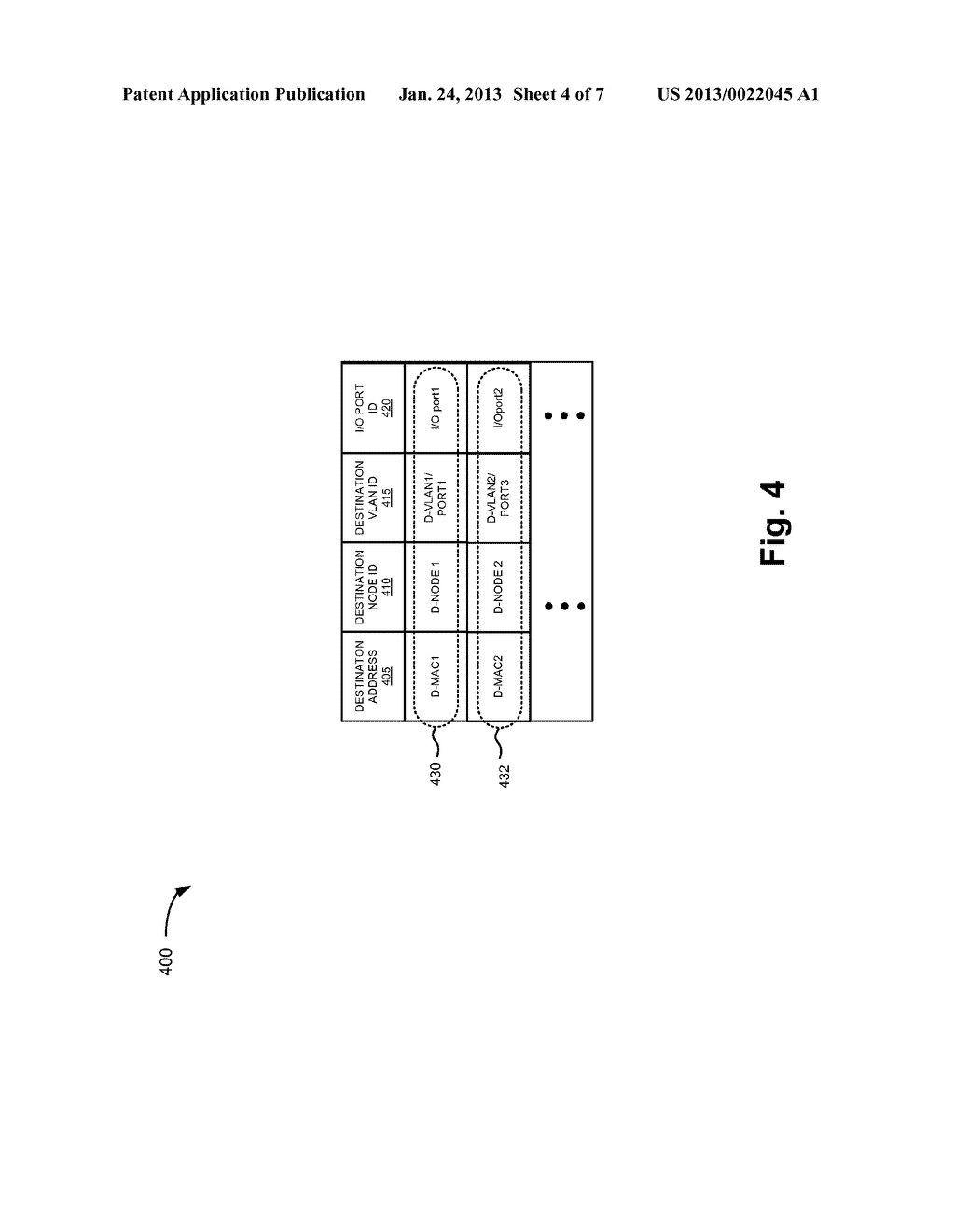 SCALABLE FORWARDING TABLE WITH OVERFLOW ADDRESS LEARNING - diagram, schematic, and image 05