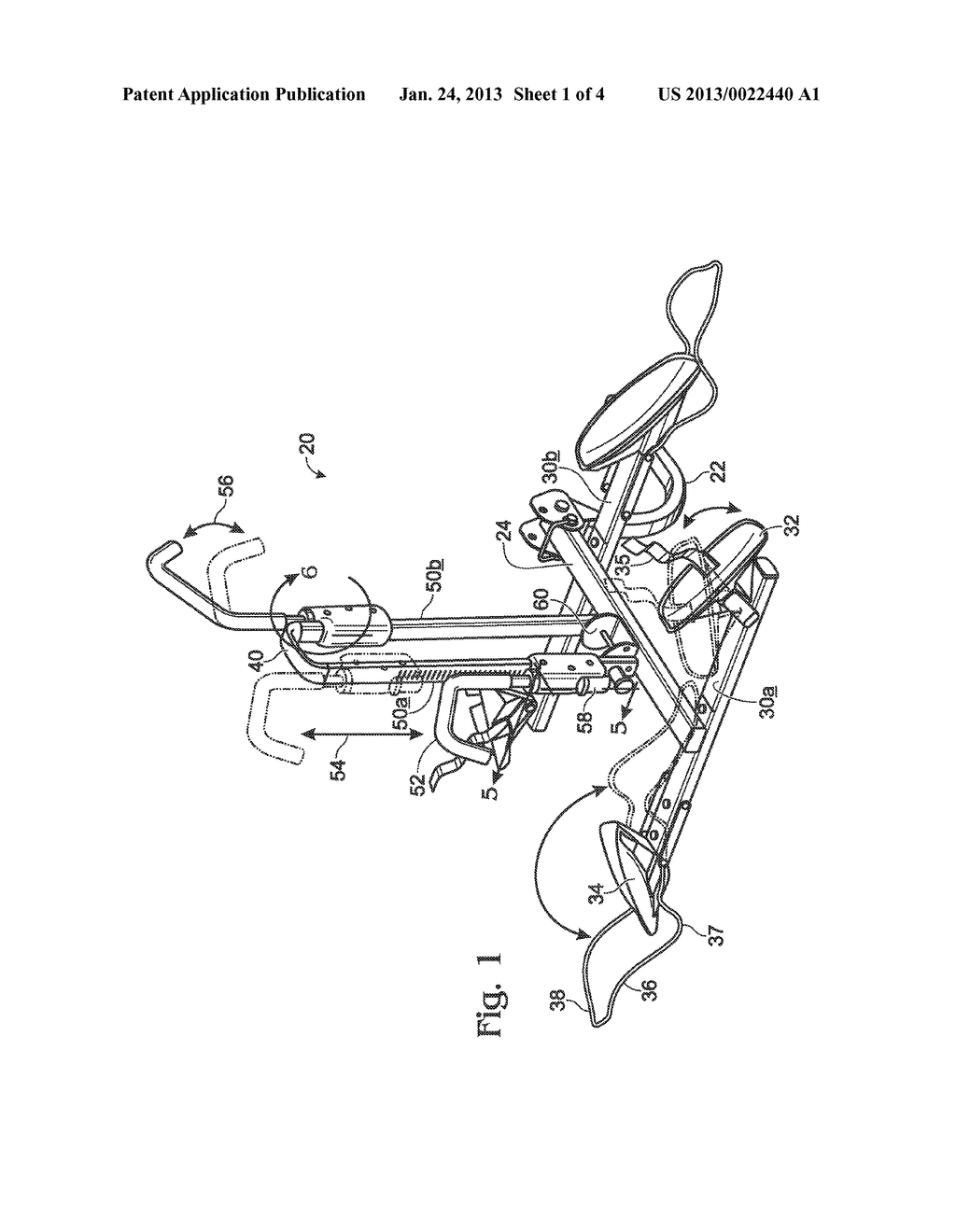 HITCH-MOUNTABLE BICYCLE CARRIER - diagram, schematic, and image 02