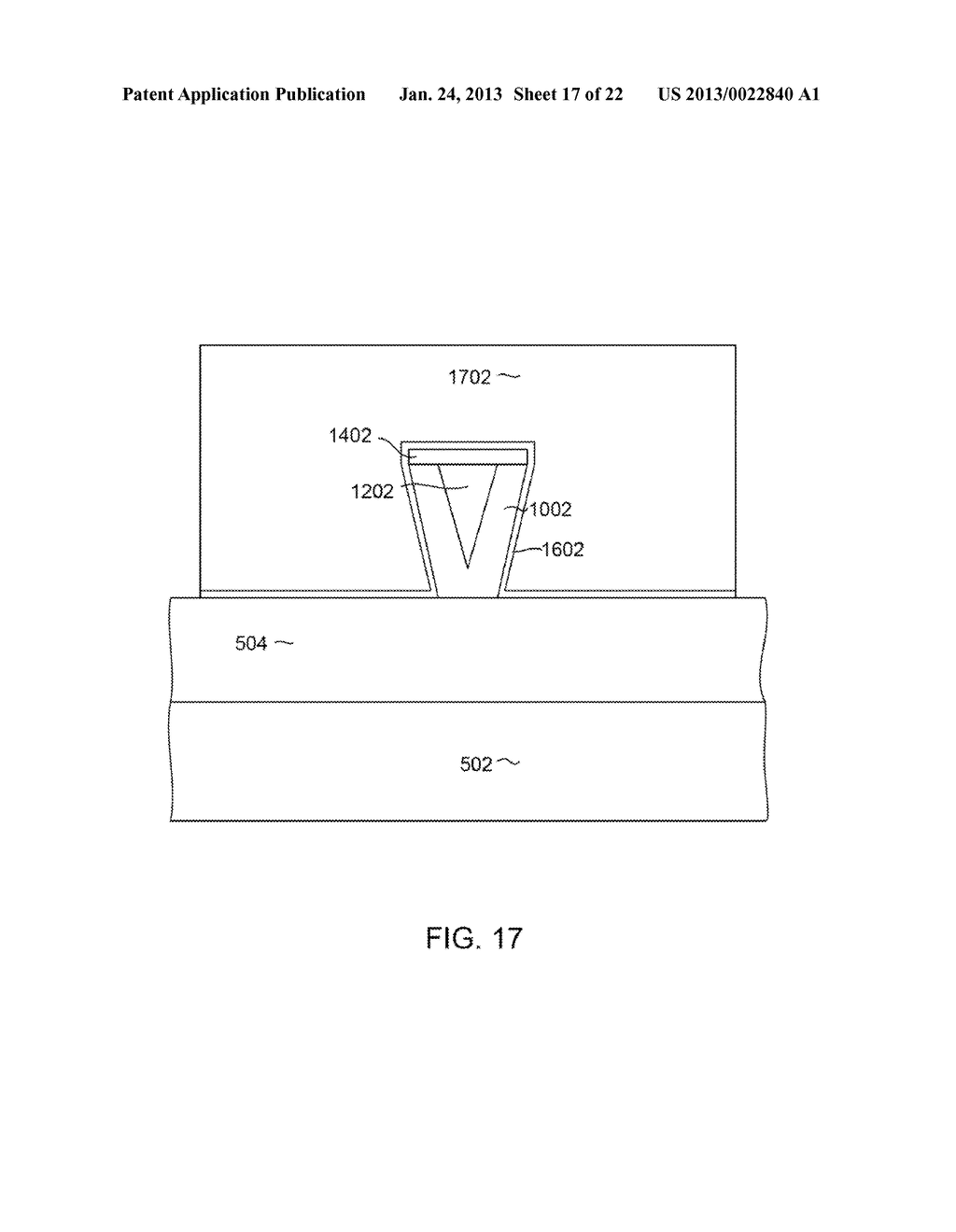 METHOD FOR MANUFACTURING A MAGNETIC WRITE HEAD WITH A FLOATING LEADING     SHIELD - diagram, schematic, and image 18