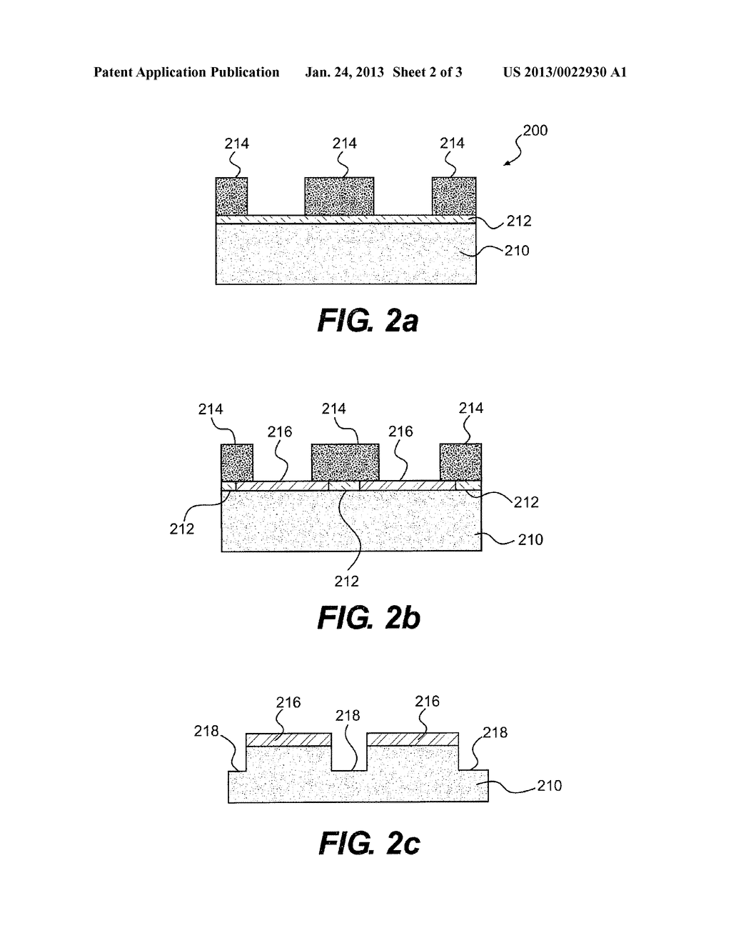 Method for Reversing Tone of Patterns on Integrated Circuit and Patterning     Sub-Lithography Trenches - diagram, schematic, and image 03