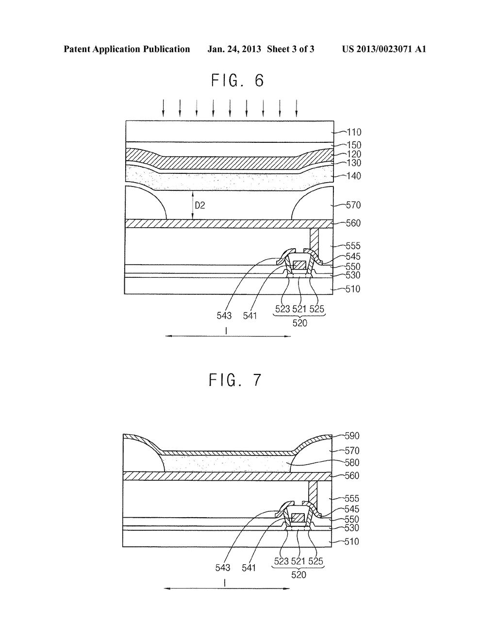 DONOR SUBSTRATE, METHOD OF MANUFACTURING A DONOR SUBSTRATE AND METHOD OF     MANUFACTURING AN ORGANIC LIGHT EMITTING DISPLAY DEVICE USING A DONOR     SUBSTRATE - diagram, schematic, and image 04