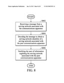 METHODS FOR PROVIDING SERVING NETWORK INFORMATION AND COMMUNICATIONS     APPARATUSES UTILIZING THE SAME diagram and image