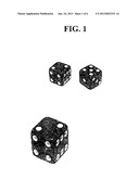 ELECTRONIC THREE-DICE GAMING METHOD AND SYSTEM diagram and image
