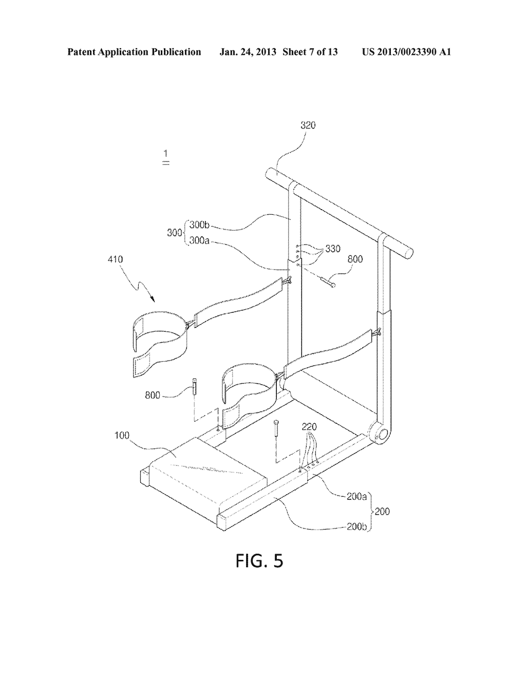 EXERCISE APPARATUS ENABLING A HIP-UP EXERCISE TO BE PERFORMED - diagram, schematic, and image 08