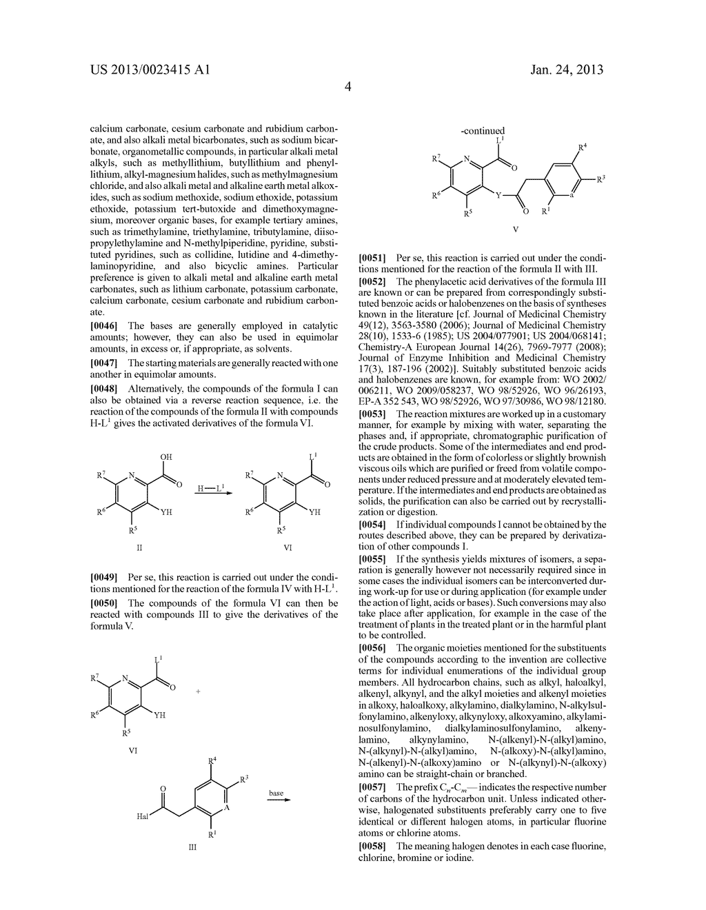 Substituted Pyridines Having Herbicidal Action - diagram, schematic, and image 05