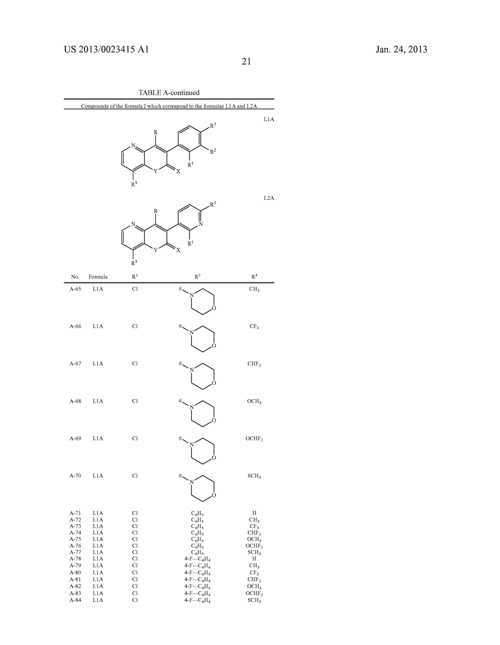 Substituted Pyridines Having Herbicidal Action - diagram, schematic, and image 22