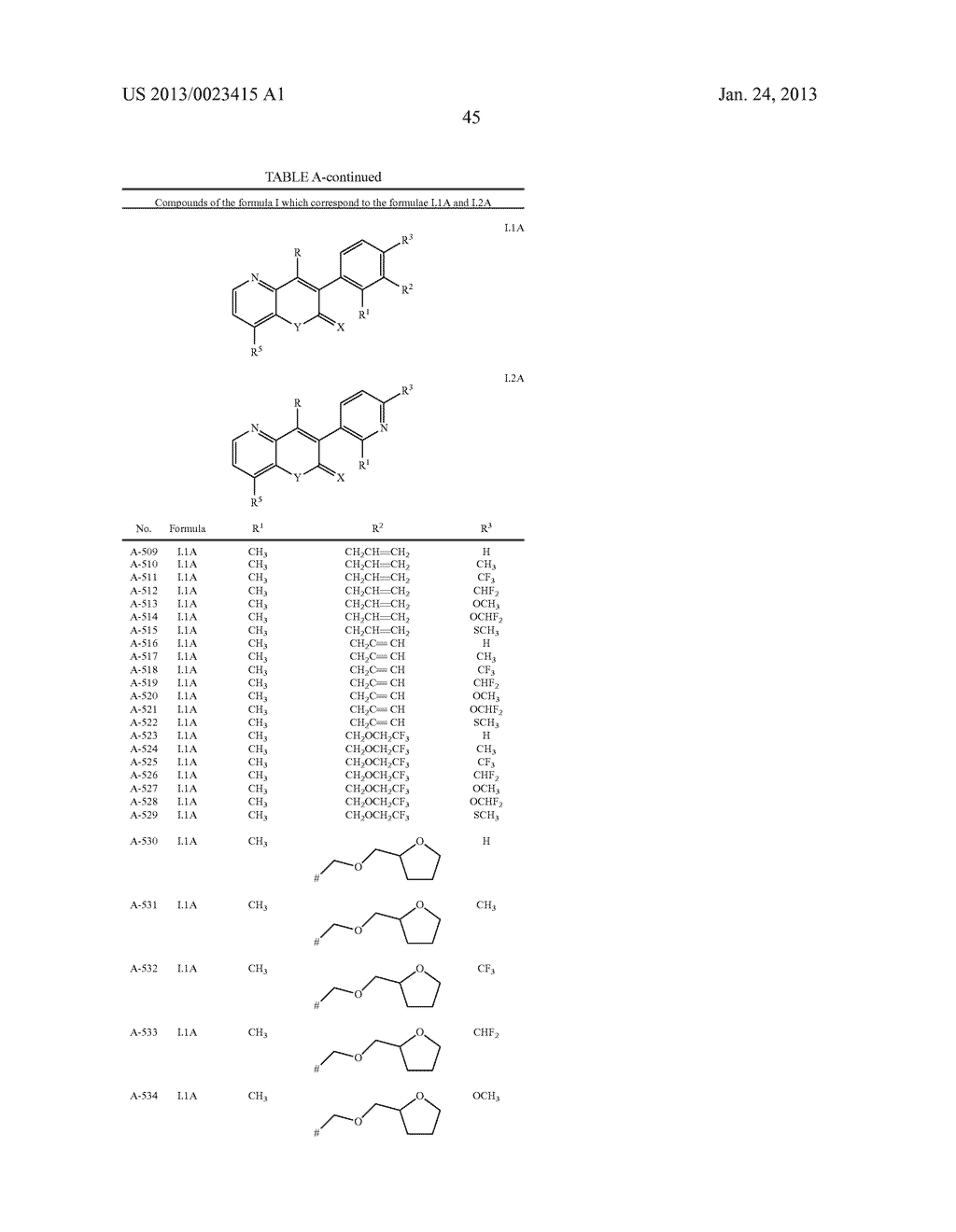 Substituted Pyridines Having Herbicidal Action - diagram, schematic, and image 46