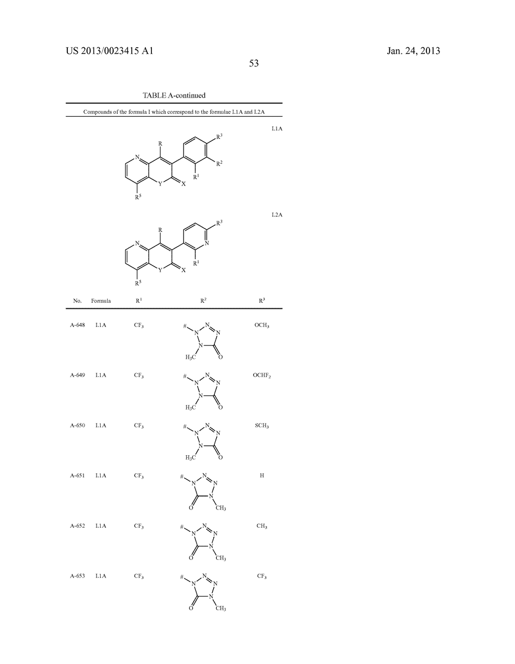 Substituted Pyridines Having Herbicidal Action - diagram, schematic, and image 54