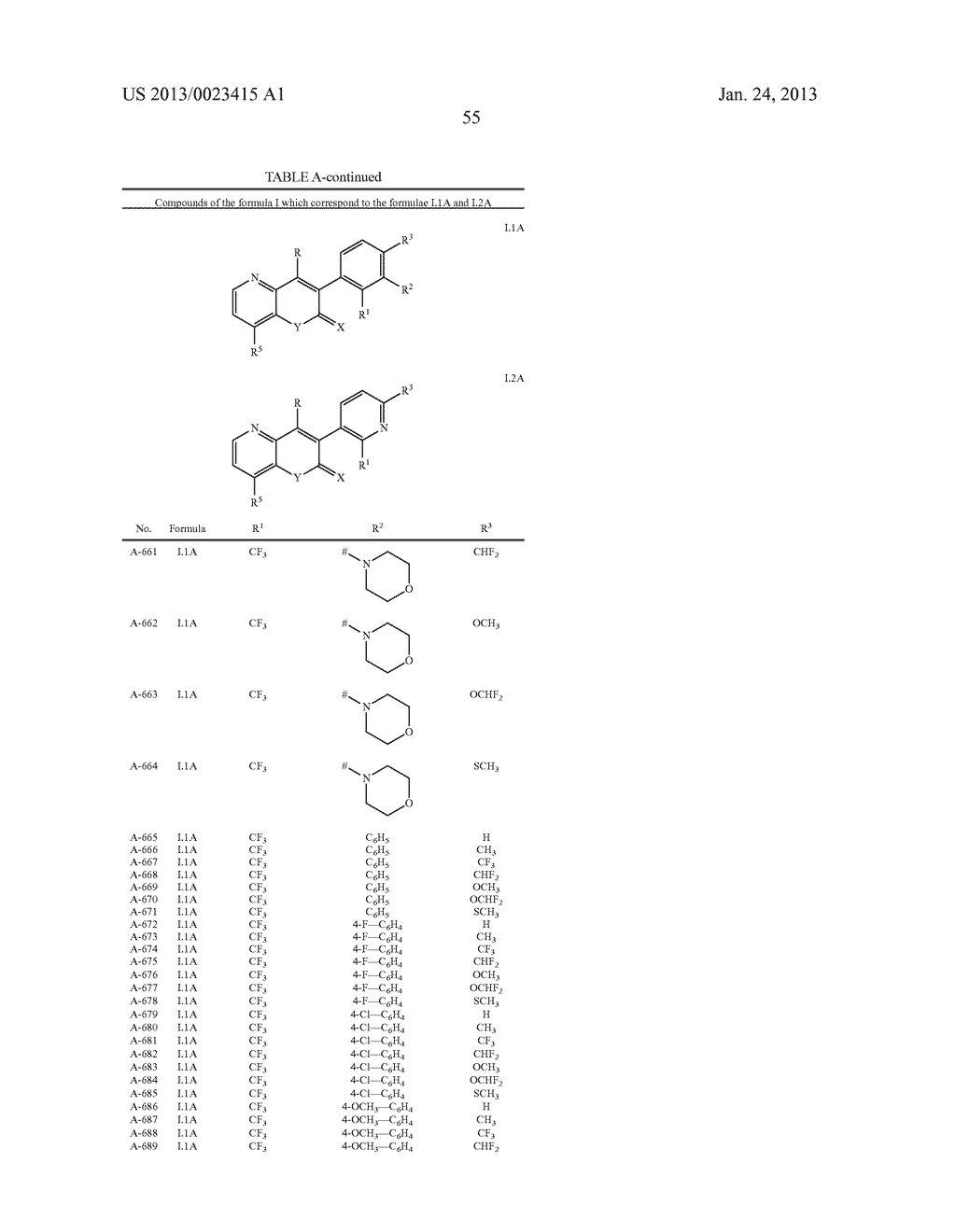 Substituted Pyridines Having Herbicidal Action - diagram, schematic, and image 56