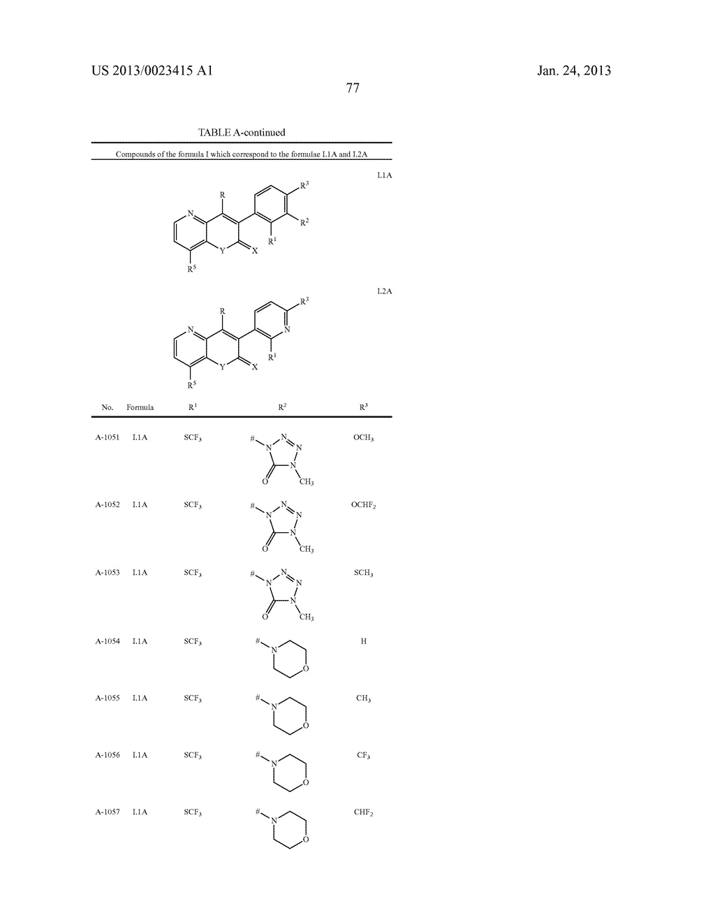 Substituted Pyridines Having Herbicidal Action - diagram, schematic, and image 78