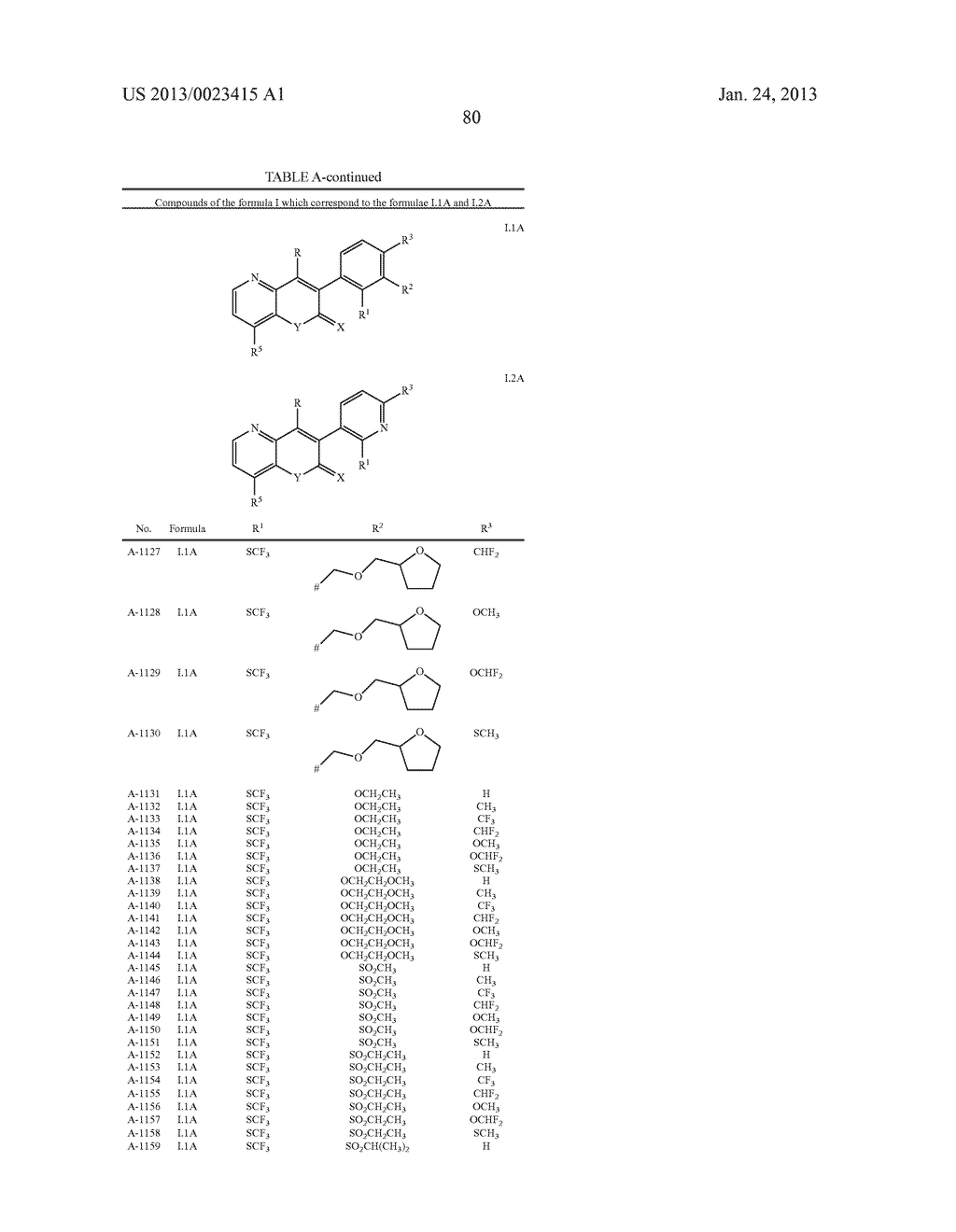 Substituted Pyridines Having Herbicidal Action - diagram, schematic, and image 81