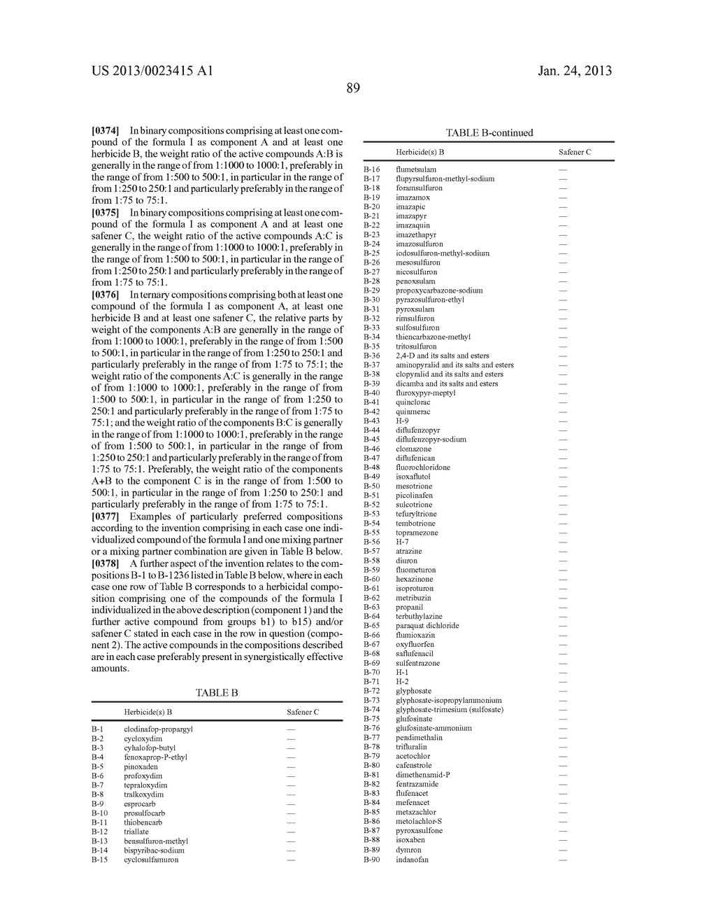 Substituted Pyridines Having Herbicidal Action - diagram, schematic, and image 90