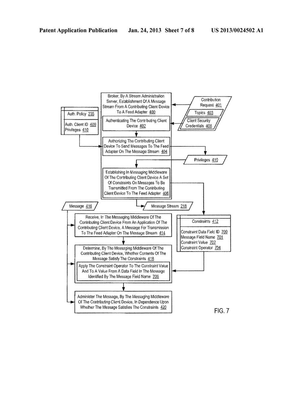 COMPUTER DATA COMMUNICATIONS IN A HIGH SPEED, LOW LATENCY DATA     COMMUNICATIONS ENVIRONMENT - diagram, schematic, and image 08