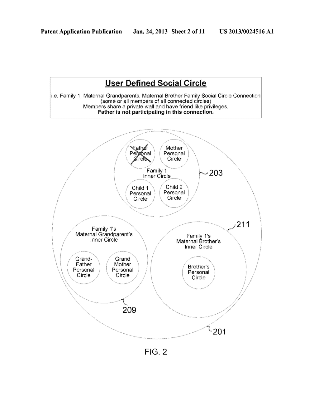 SOCIAL CIRCLE BASED SOCIAL NETWORKING - diagram, schematic, and image 03