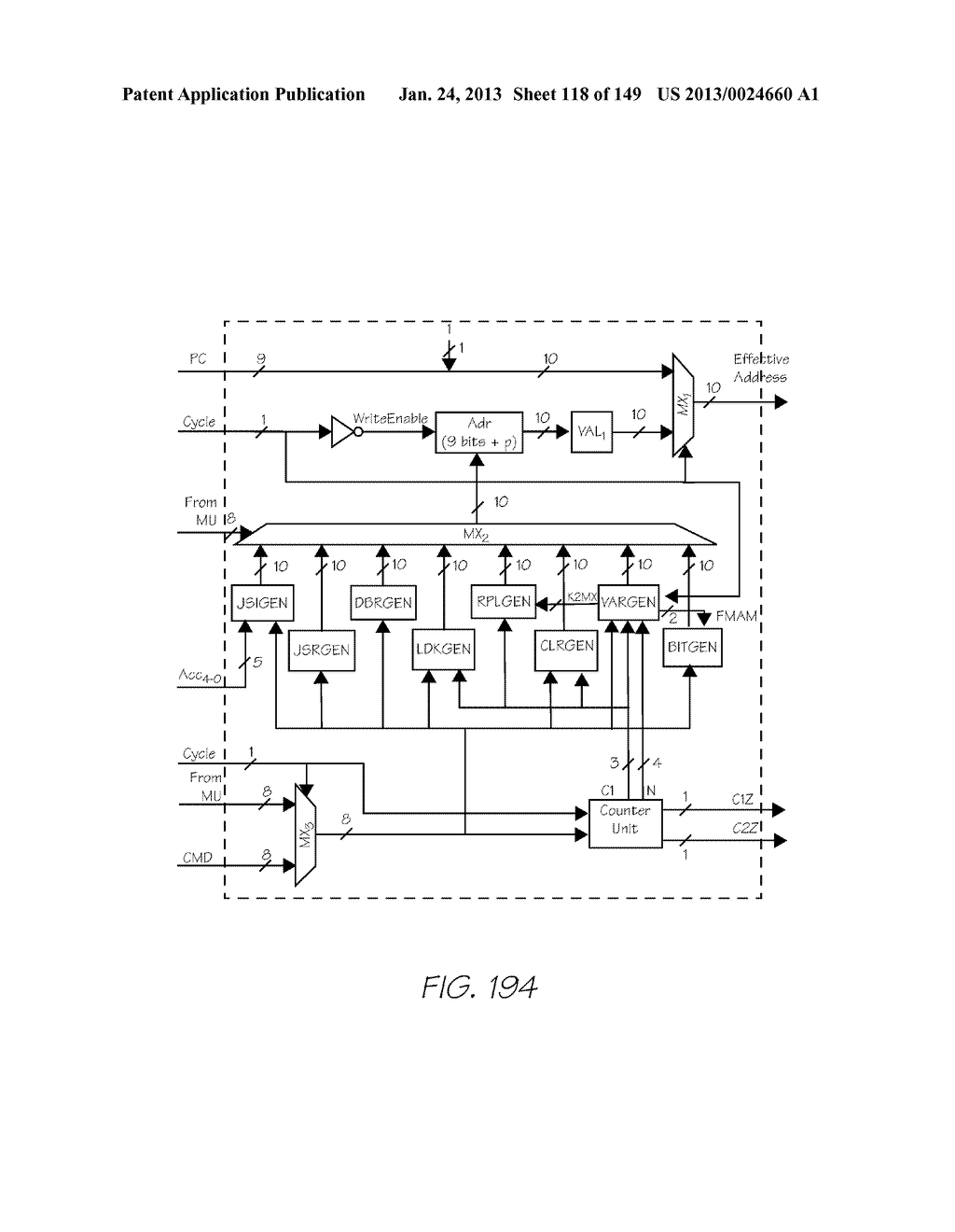 PORTABLE HANDHELD DEVICE WITH MULTI-CORE IMAGE PROCESSOR - diagram, schematic, and image 119