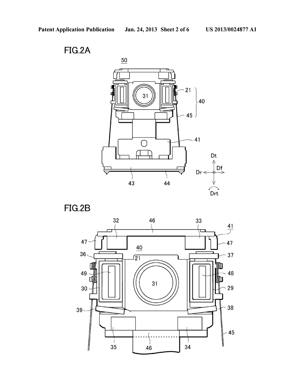 OBJECTIVE LENS HOLDER, OBJECTIVE LENS DRIVING DEVICE USING THE SAME,     OPTICAL PICKUP DEVICE, AND METHOD FOR MANUFACTURING OBJECTIVE LENS     DRIVING DEVICE - diagram, schematic, and image 03