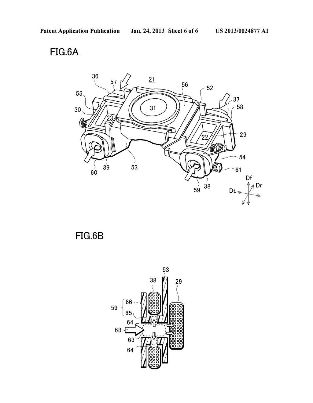 OBJECTIVE LENS HOLDER, OBJECTIVE LENS DRIVING DEVICE USING THE SAME,     OPTICAL PICKUP DEVICE, AND METHOD FOR MANUFACTURING OBJECTIVE LENS     DRIVING DEVICE - diagram, schematic, and image 07