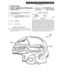 ADJUSTABLE HELMET FOR A HOCKEY OR LACROSSE PLAYER diagram and image