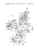 ADJUSTABLE HELMET FOR A HOCKEY OR LACROSSE PLAYER diagram and image