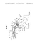 ASSEMBLED STRUCTURE OF BRAKE RELEASE KNOB diagram and image