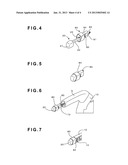 ASSEMBLED STRUCTURE OF BRAKE RELEASE KNOB diagram and image