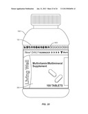 COMPLIANCE AID LABELING FOR MEDICATION CONTAINERS diagram and image