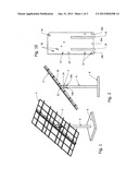MOUNTING BRACKET MEANS FOR SOLAR ARRAYS AND THE LIKE diagram and image