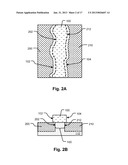 INTEGRATED CIRCUIT DEVICES HAVING FEATURES WITH REDUCED EDGE CURVATURE AND     METHODS FOR MANUFACTURING THE SAME diagram and image