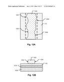 INTEGRATED CIRCUIT DEVICES HAVING FEATURES WITH REDUCED EDGE CURVATURE AND     METHODS FOR MANUFACTURING THE SAME diagram and image