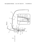 VEHICLE BODY STRUCTURE FOR AUTOMOBILE diagram and image