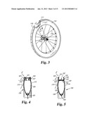 OPTIMUM AERODYNAMIC BICYCLE WHEEL diagram and image