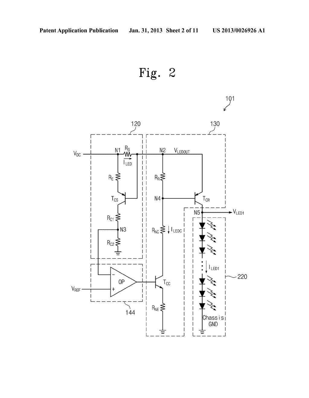 BACKLIGHT UNITS AND CURRENT CONTROL METHODS THEREOF - diagram, schematic, and image 03