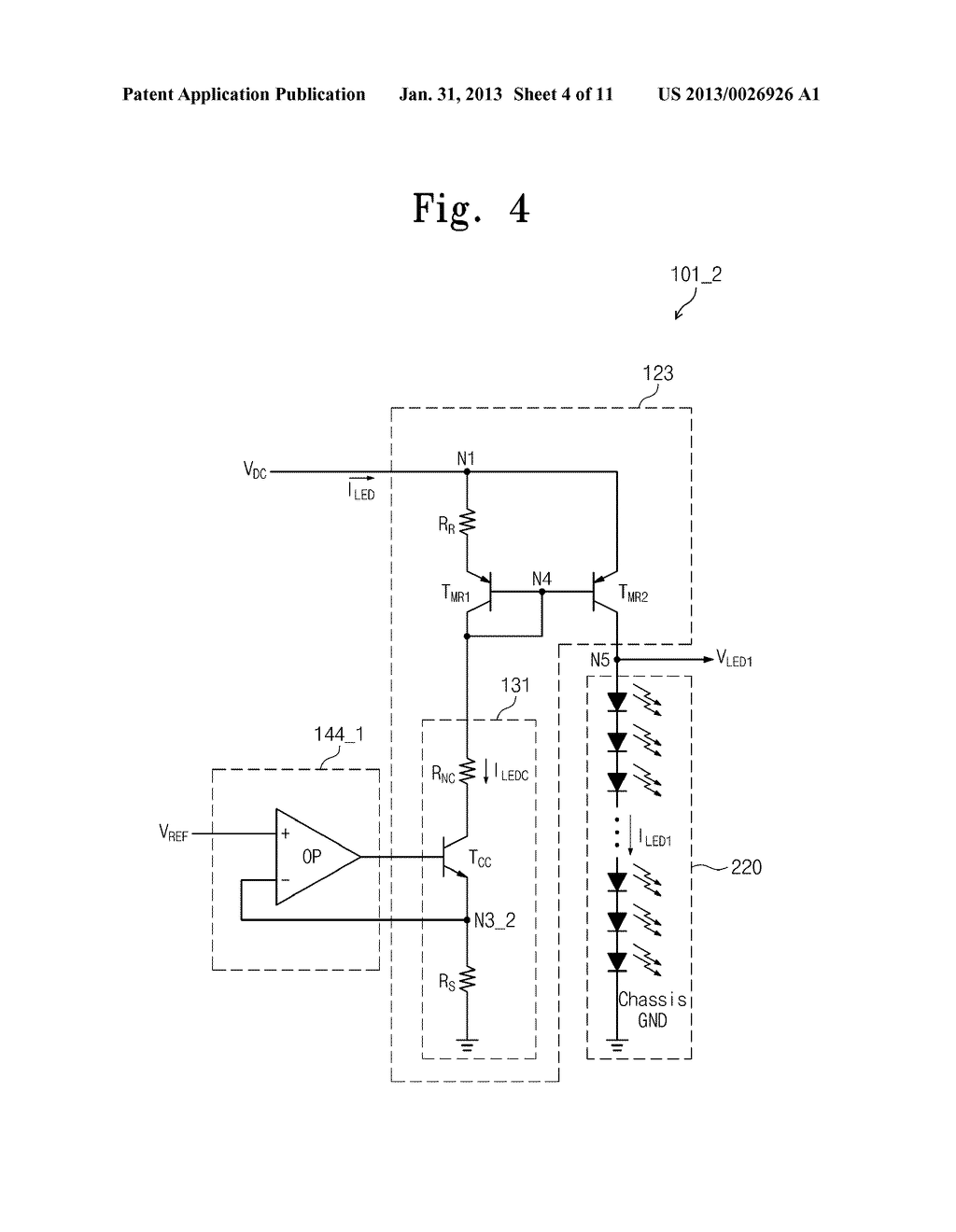 BACKLIGHT UNITS AND CURRENT CONTROL METHODS THEREOF - diagram, schematic, and image 05