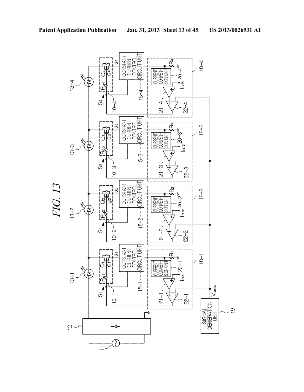 LED LUMINESCENCE APPARATUS AND METHOD OF DRIVING THE SAME - diagram, schematic, and image 14
