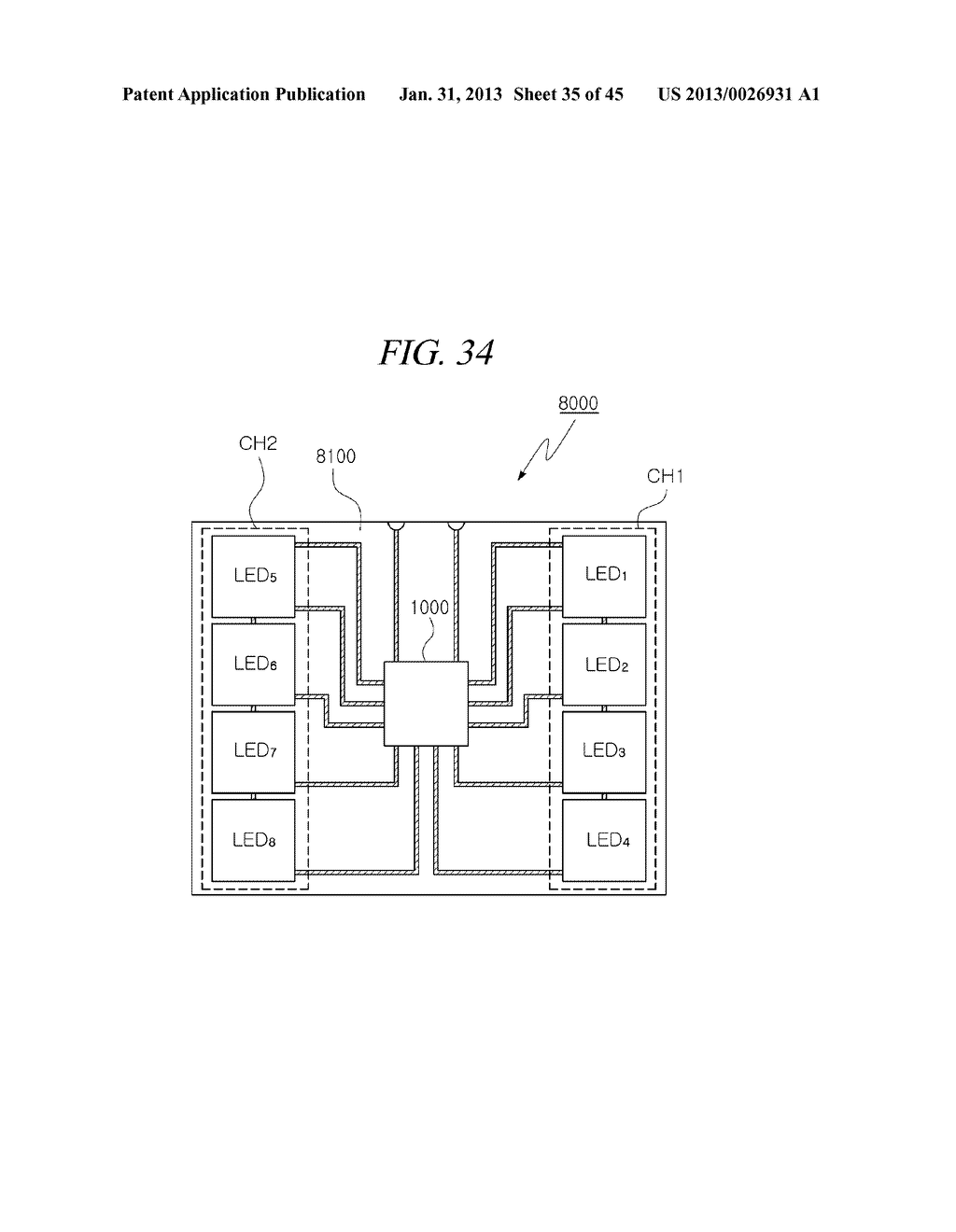 LED LUMINESCENCE APPARATUS AND METHOD OF DRIVING THE SAME - diagram, schematic, and image 36