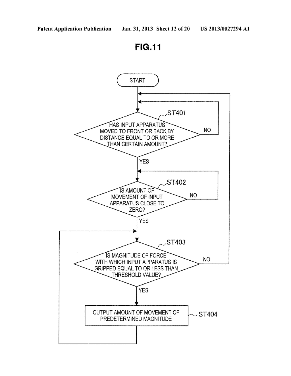 INPUT APPARATUS, INPUT METHOD, AND CONTROL SYSTEM - diagram, schematic, and image 13