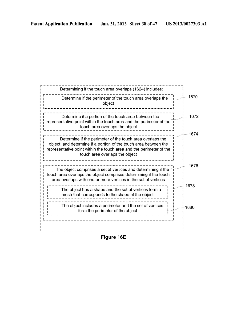 Touch Screen Device, Method, and Graphical User Interface for Moving     On-Screen Objects Without Using a Cursor - diagram, schematic, and image 39