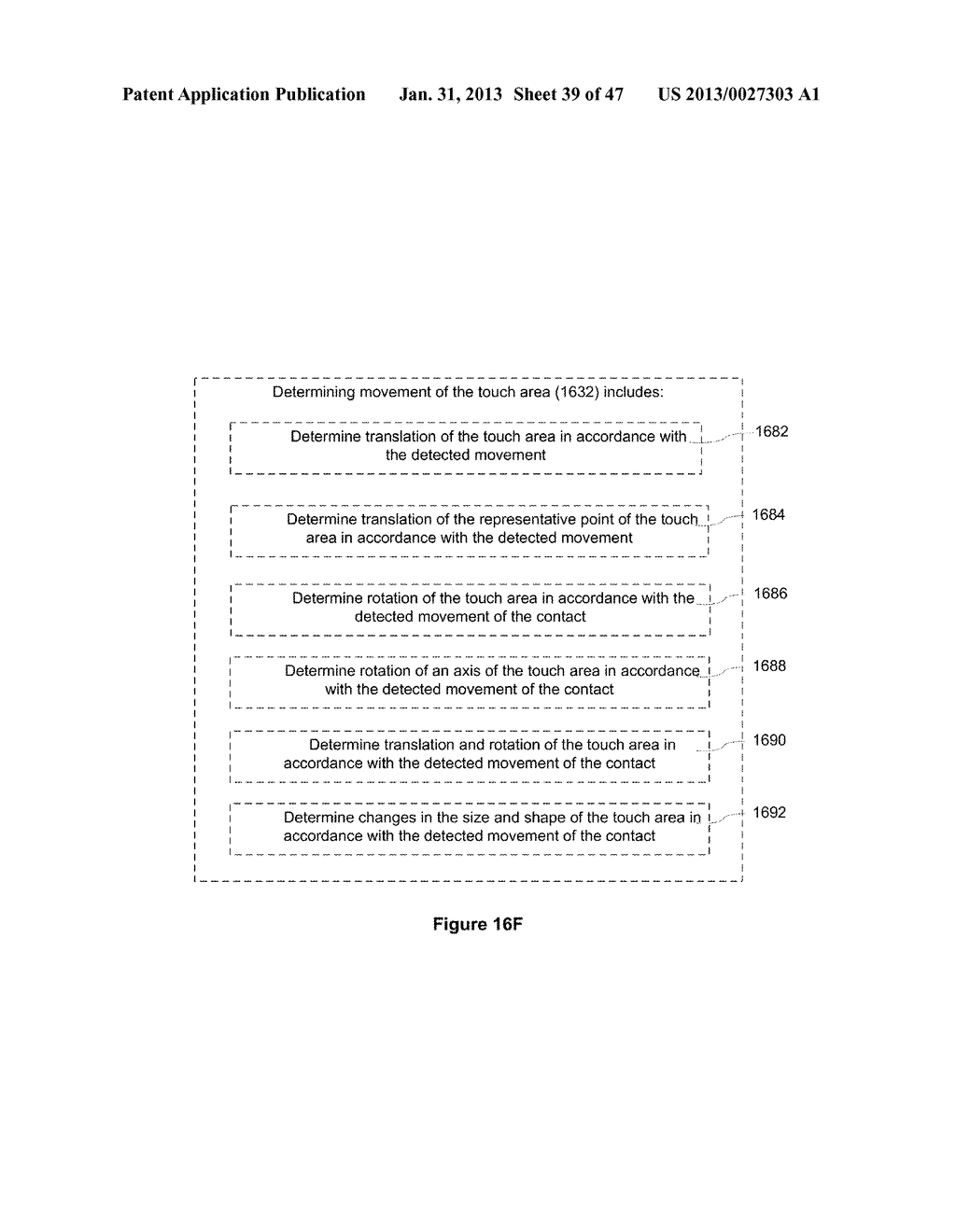 Touch Screen Device, Method, and Graphical User Interface for Moving     On-Screen Objects Without Using a Cursor - diagram, schematic, and image 40