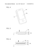 TRANSPARENT PIEZOELECTRIC SHEET-WITH-A-FRAME, TOUCH PANEL, AND ELECTRONIC     DEVICE EACH HAVING THE TRANSPARENT PIEZOELECTRIC SHEET diagram and image