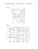 ELECTRIC CURRENT DRIVING TYPE DISPLAY DEVICE AND PIXEL CIRCUIT diagram and image