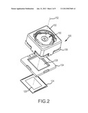 CAMERA MODULE WITH PARTICLE TRAP diagram and image