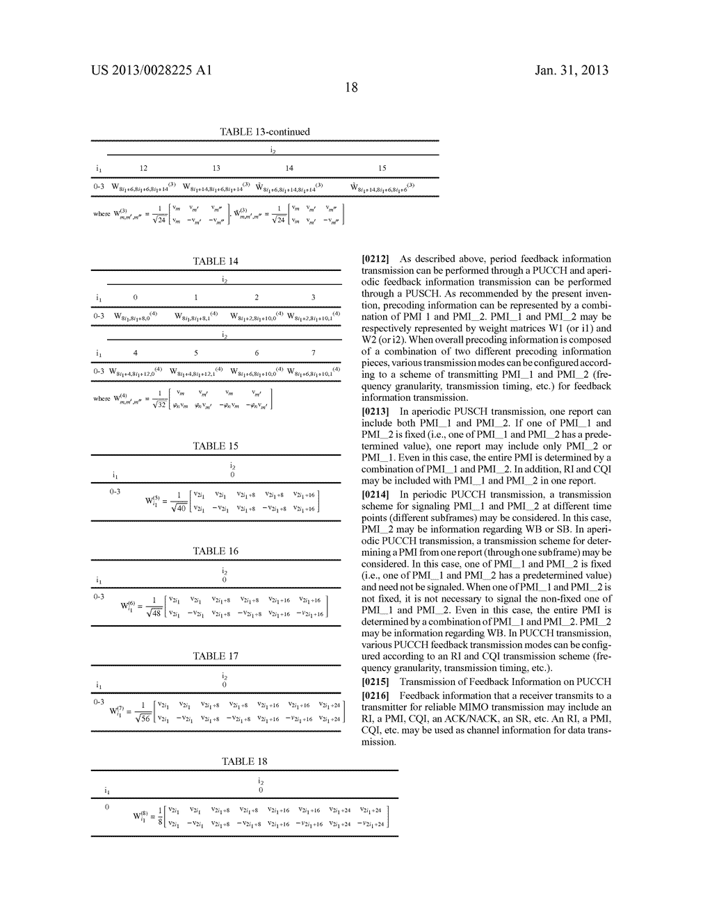 METHOD AND DEVICE FOR EFFICIENT FEEDBACK IN WIRELESS COMMUNICATION SYSTEM     SUPPORTING MULTIPLE ANTENNAS - diagram, schematic, and image 44