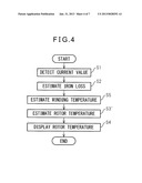 TEMPERATURE DETECTION DEVICE THAT DETECTS TEMPERATURE OF ROTOR OF MOTOR diagram and image