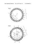 DEVICE FOR MOUNTING AND DRIVING A TILTABLE PART OF A GANTRY OF A COMPUTER     TOMOGRAPHY UNIT AND COMPUTER TOMOGRAPHY UNIT diagram and image