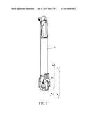 PORTABLE AIR PUMP WITH A HIDDEN PRESSURE GAUGE diagram and image