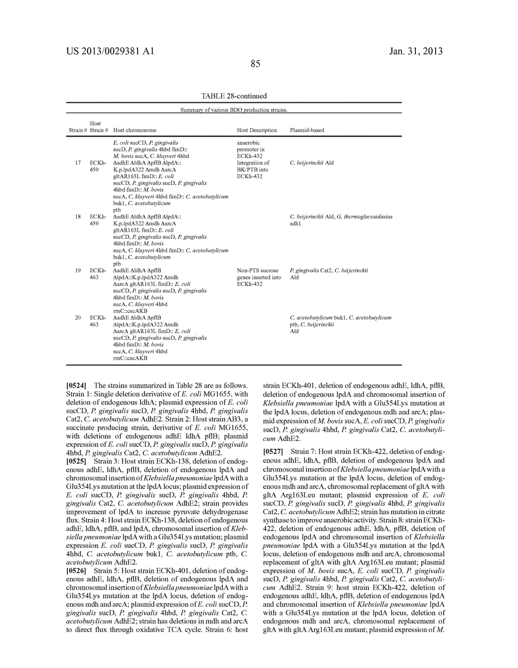 MICROORGANISMS FOR THE PRODUCTION OF 1,4-BUTANEDIOL, 4-HYDROXYBUTANAL,     4-HYDROXYBUTYRYL-COA, PUTRESCINE AND RELATED COMPOUNDS, AND METHODS     RELATED THERETO - diagram, schematic, and image 160