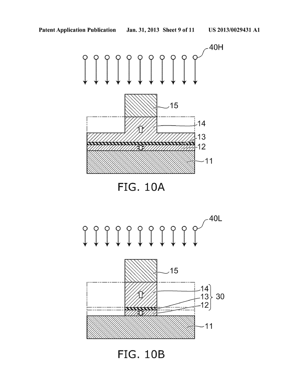 METHOD FOR MANUFACTURING NONVOLATILE MEMORY DEVICE - diagram, schematic, and image 10