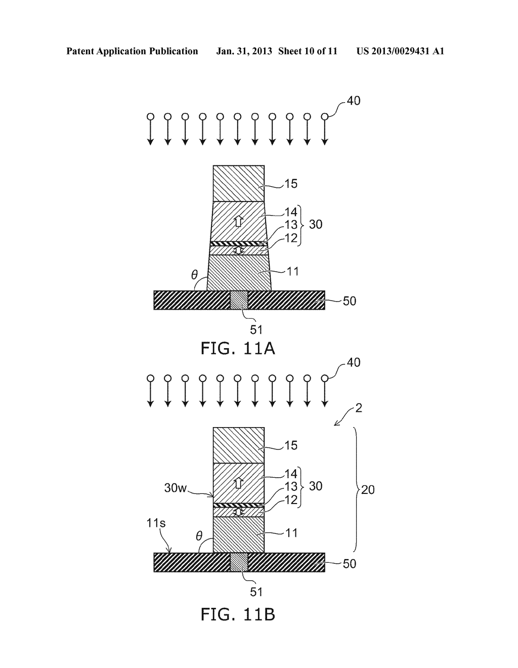 METHOD FOR MANUFACTURING NONVOLATILE MEMORY DEVICE - diagram, schematic, and image 11